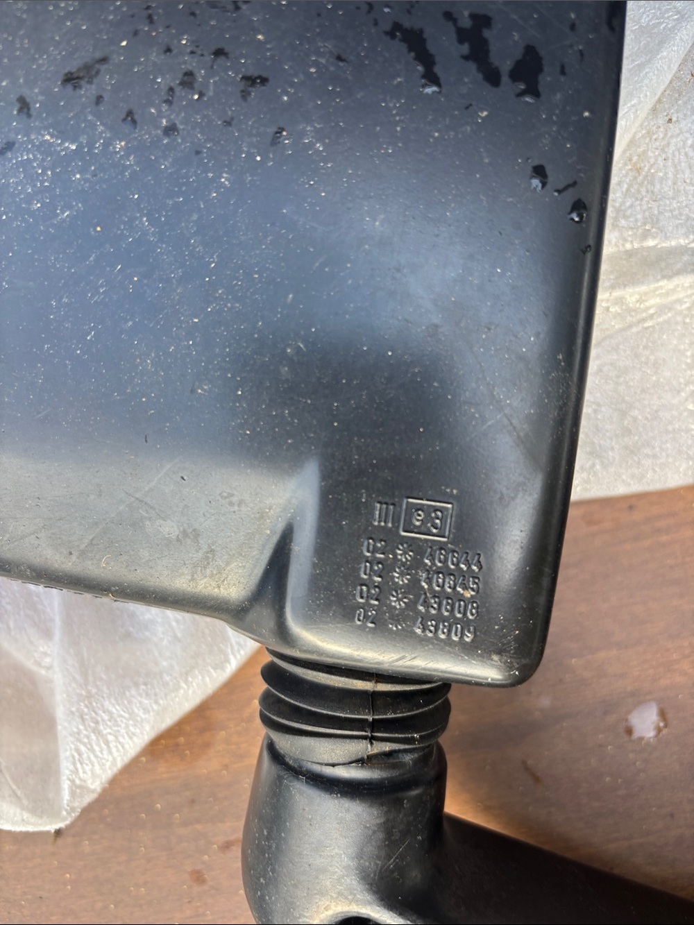 Jeep Black Side Mirror Pair with Convex Insert - Picture 5 of 7